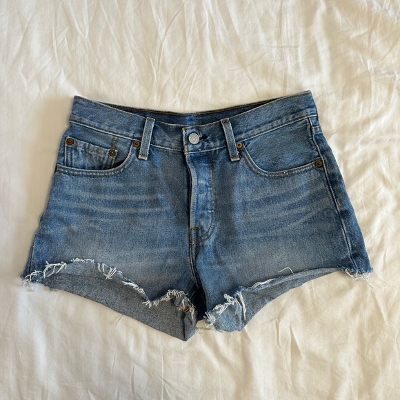 Levis Denim 501 Shorts - Picture 1 of 2